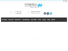 Tablet Screenshot of eyubogluyurt.com